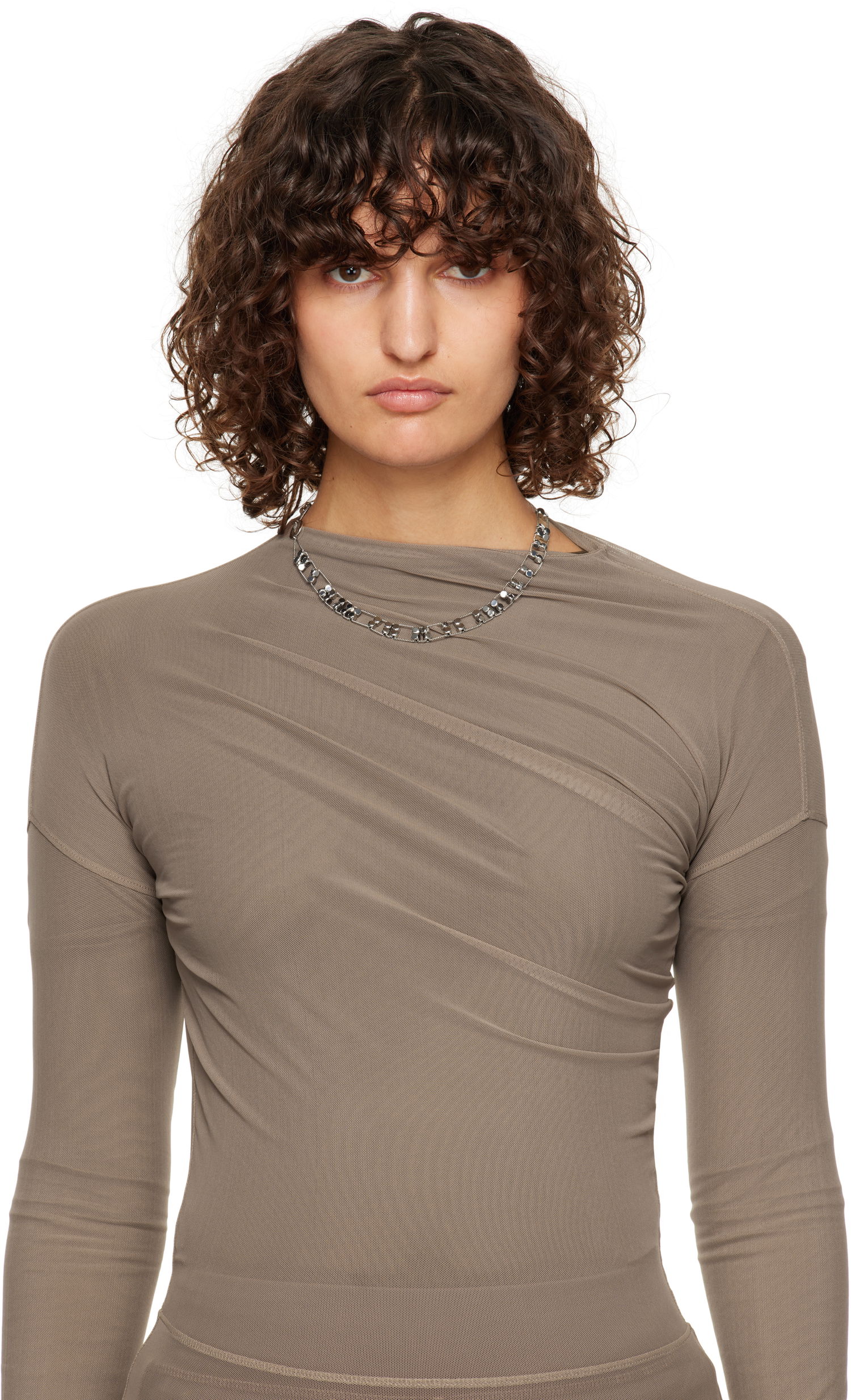Колие LEMAIRE Lemaire Abacus Necklace Металик | JW0098 LO036, 1