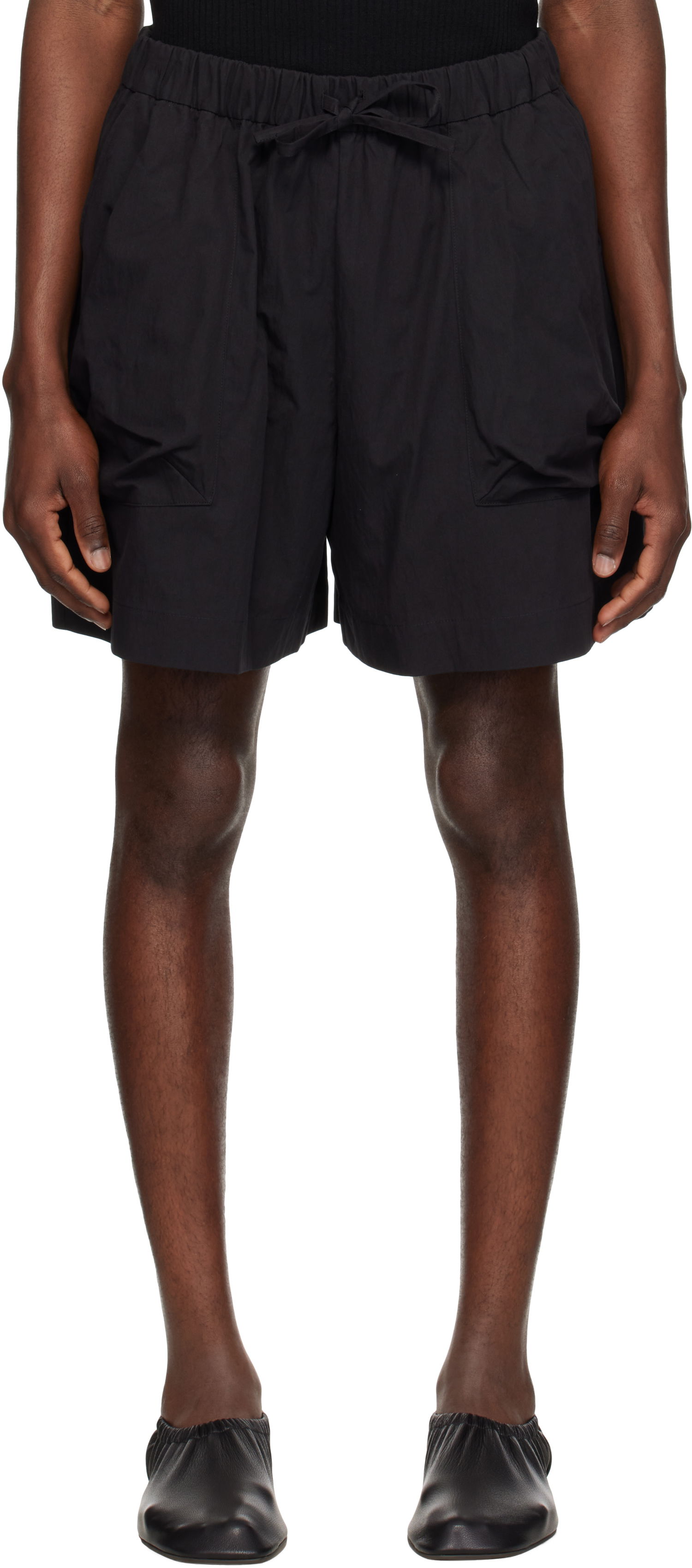 Къси панталони Simone Rocha Simone Rocha Cargo Pocket Shorts Черно | 4140 1219, 0