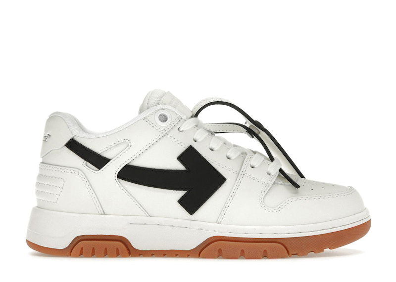Кецове и обувки Off-White Out Of Office OOO White Black Gum W Черно | OWIA259C99LEA0100110, 0