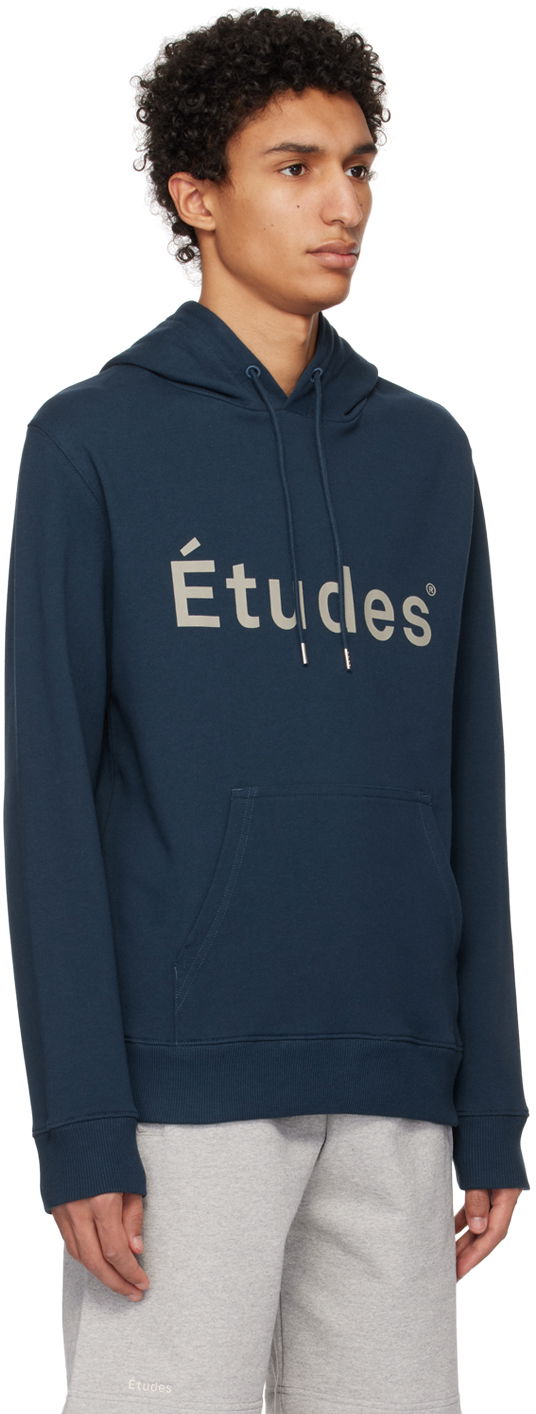 Суитчър Études Hoodie Синьо | E23MM250A01543, 1