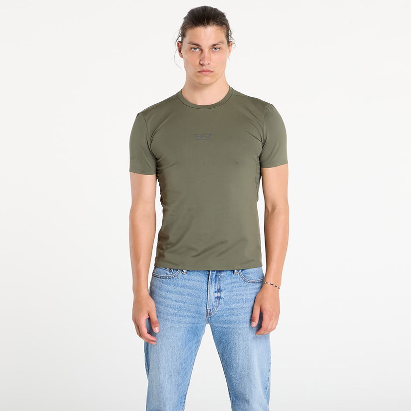 Тениска Emporio Armani EA7 Emporio Armani Vigor7 Short Sleeve T-Shirt Зелено | 7M000291AF17842U8100
