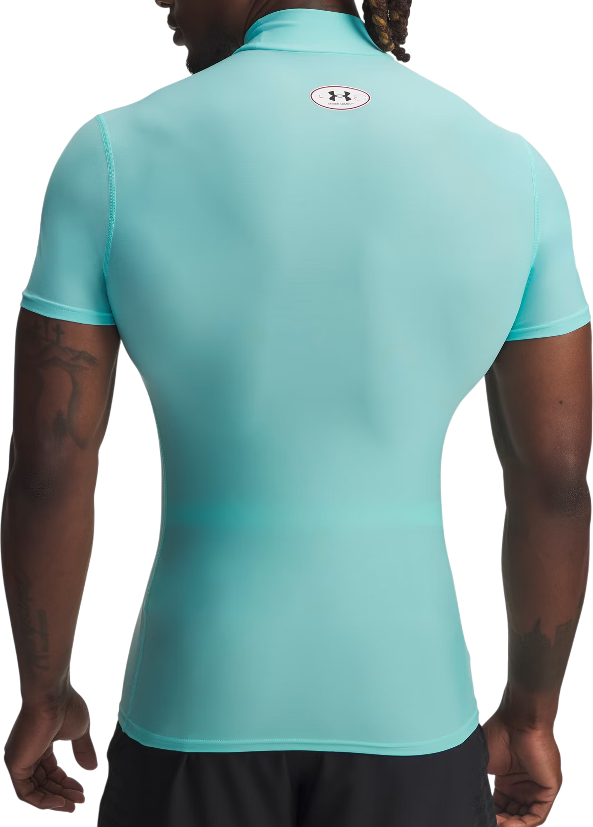 Тениска Under Armour Compression Mock Short Sleeve Mansory HeatGear® Тюркоазено | 6009091-425, 1