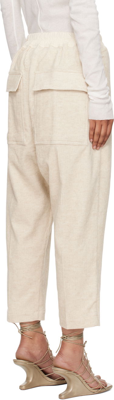 Панталони Rick Owens Rick Owens Concordians Drawstring Astaires Trousers Бежово | RP02E4303 MLC, 2