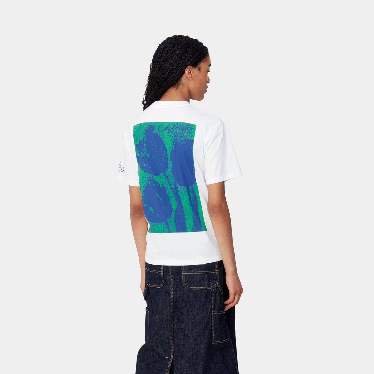 Тениска Carhartt WIP Short Sleeve Graphic T-Shirt Бяло | I034004_6, 1