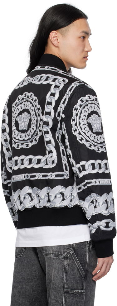 Яке бомбър Versace Versace Medusa Chains Reversible Bomber Jacket Черно | 1018824_1A13441, 2
