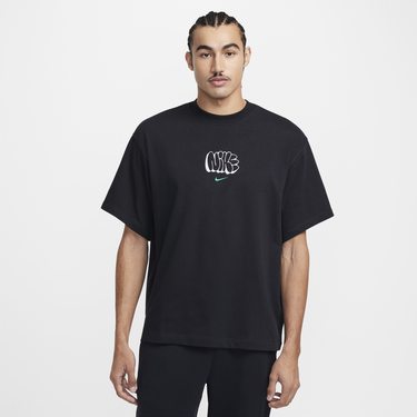 Тениска Nike Solo Swoosh T-Shirt Черно | HQ4182-010, 3
