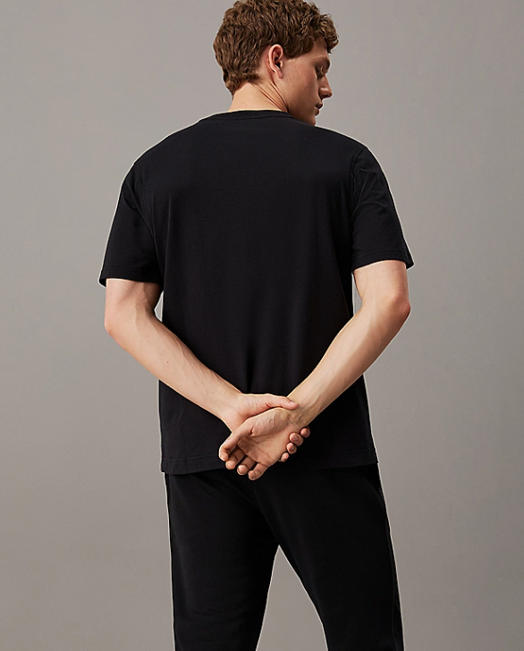 Тениска CALVIN KLEIN pw - graphic s/s t-shirt s Черно | 00GMF4K113-BAE, 1