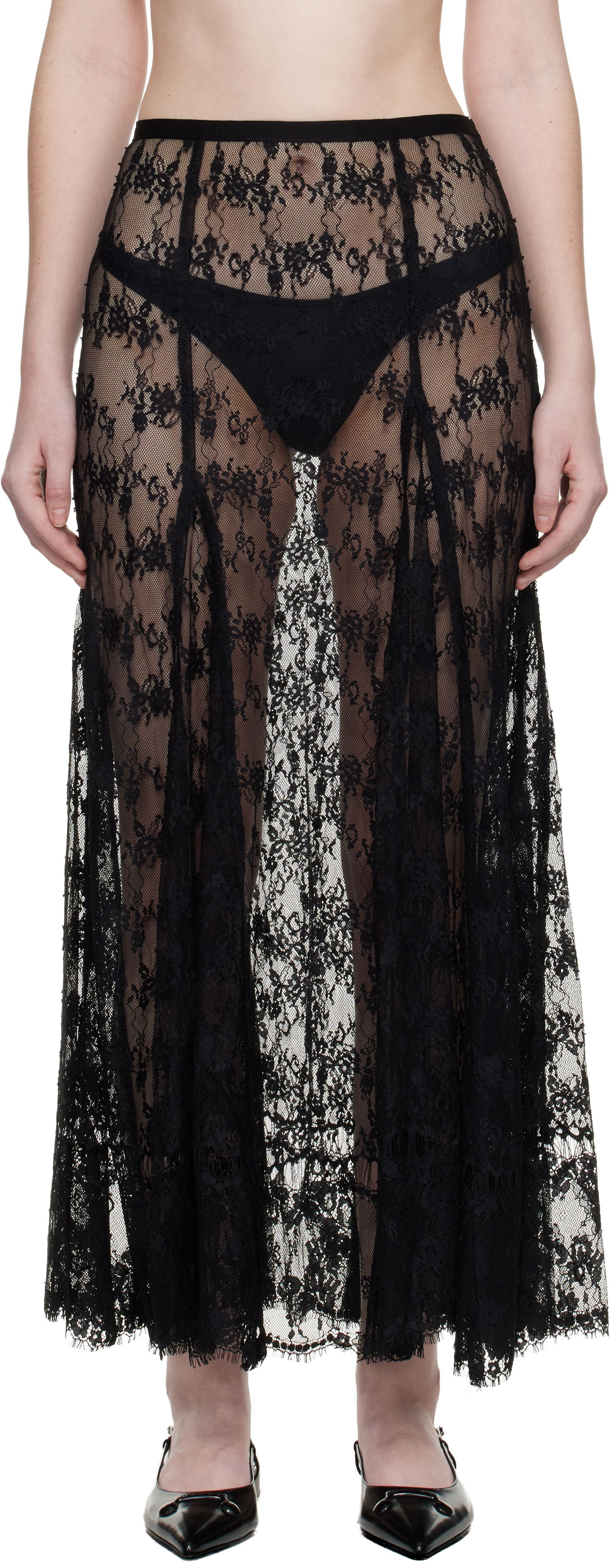 Пола Collina Strada Collina Strada Pamela Maxi Skirt Черно | XX7018, 0