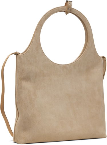 Дамска чанта Courrèges Courrèges Holy Day Suede Tote Бежово | 125GSA161CR0024, 2