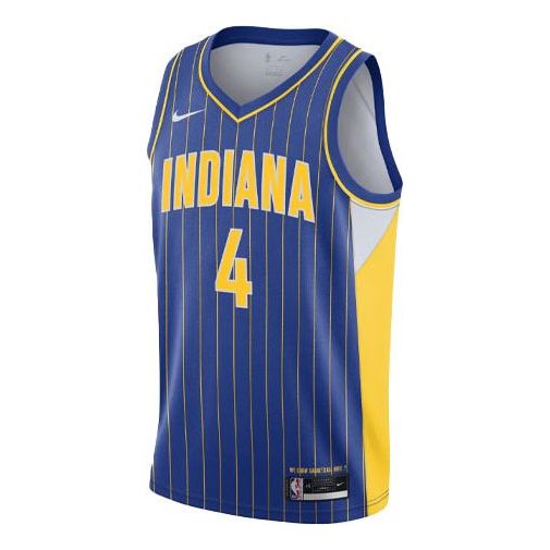 Фланелка Nike NBA Indiana Pacers Oladipo City Edition Swingman Jersey Синьо | CN1733-496