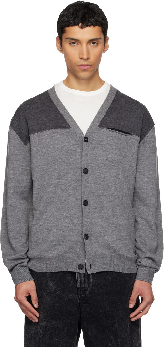 Lanvin Bicolor Cardigan