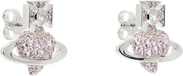 Обеци Vivienne Westwood Vivienne Westwood Agnatha Orb Crystal Earrings Розово | 6201036H-02P621-, 1