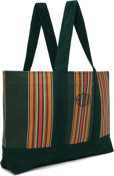 Bode Parakeet Stripe Tote Bag, 2