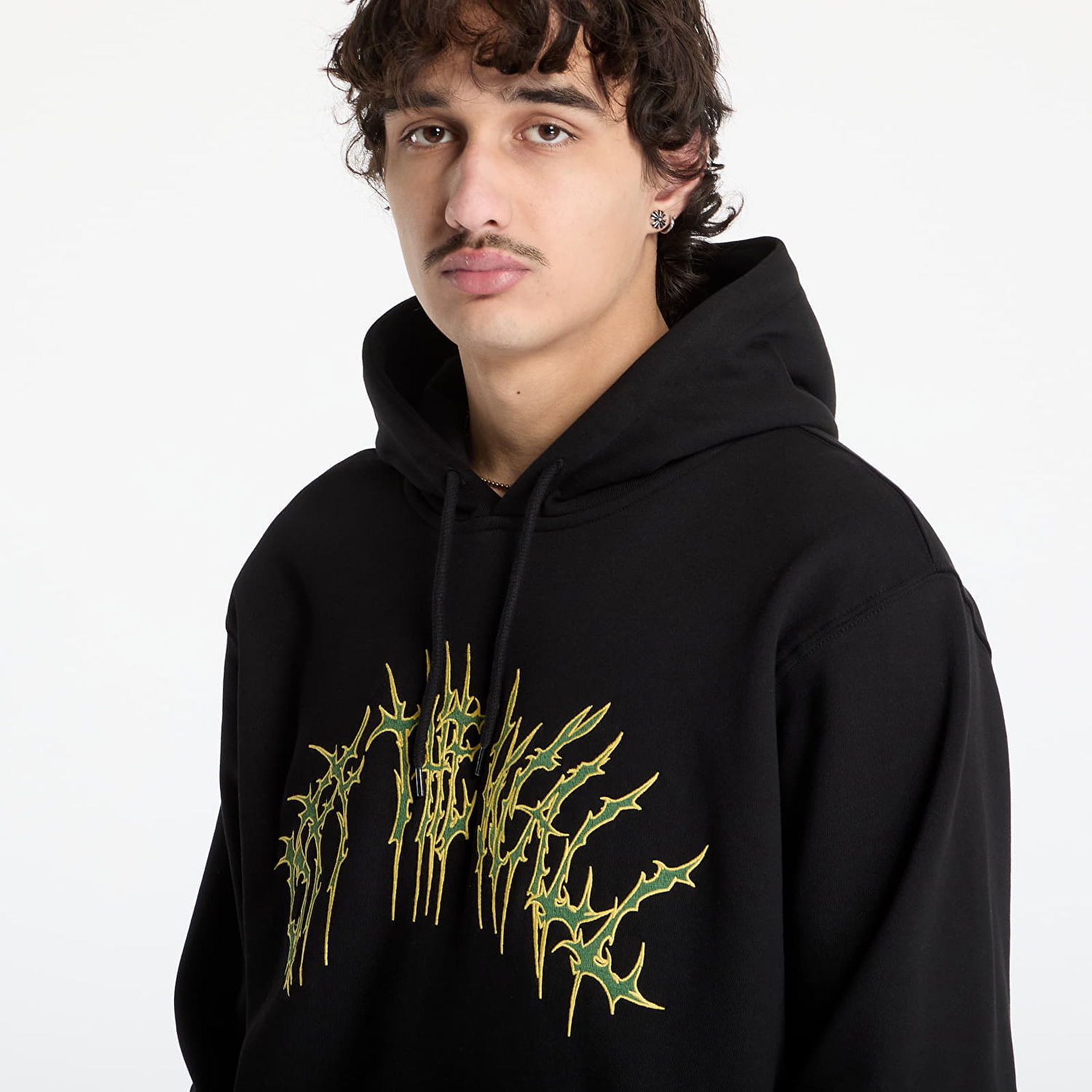 Суитчър Vans Metal Arch Pullover Hoodie Черно | VN000M1NBLK, 1
