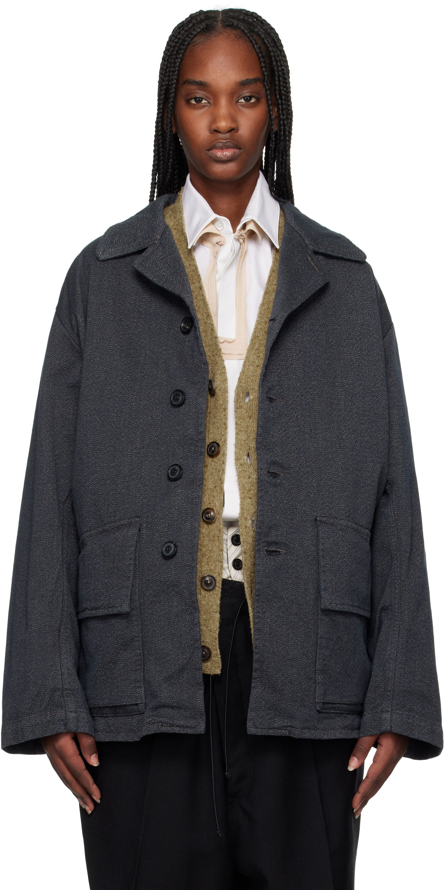 Яке Maison Margiela Maison Margiela Sports Jacket Сиво | S50AM0629 M35263, 0