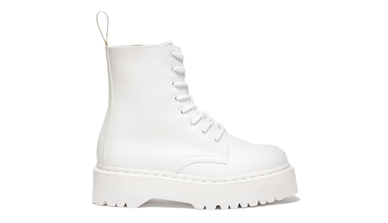 Кецове и обувки Dr. Martens Vegan Jadon II Mono Platform Бяло | DM27335113, 1