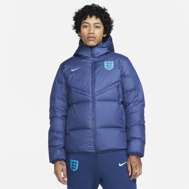 Пухо яке Nike England Strike Storm-FIT Down Football Jacket Синьо | DQ0937-492, 2