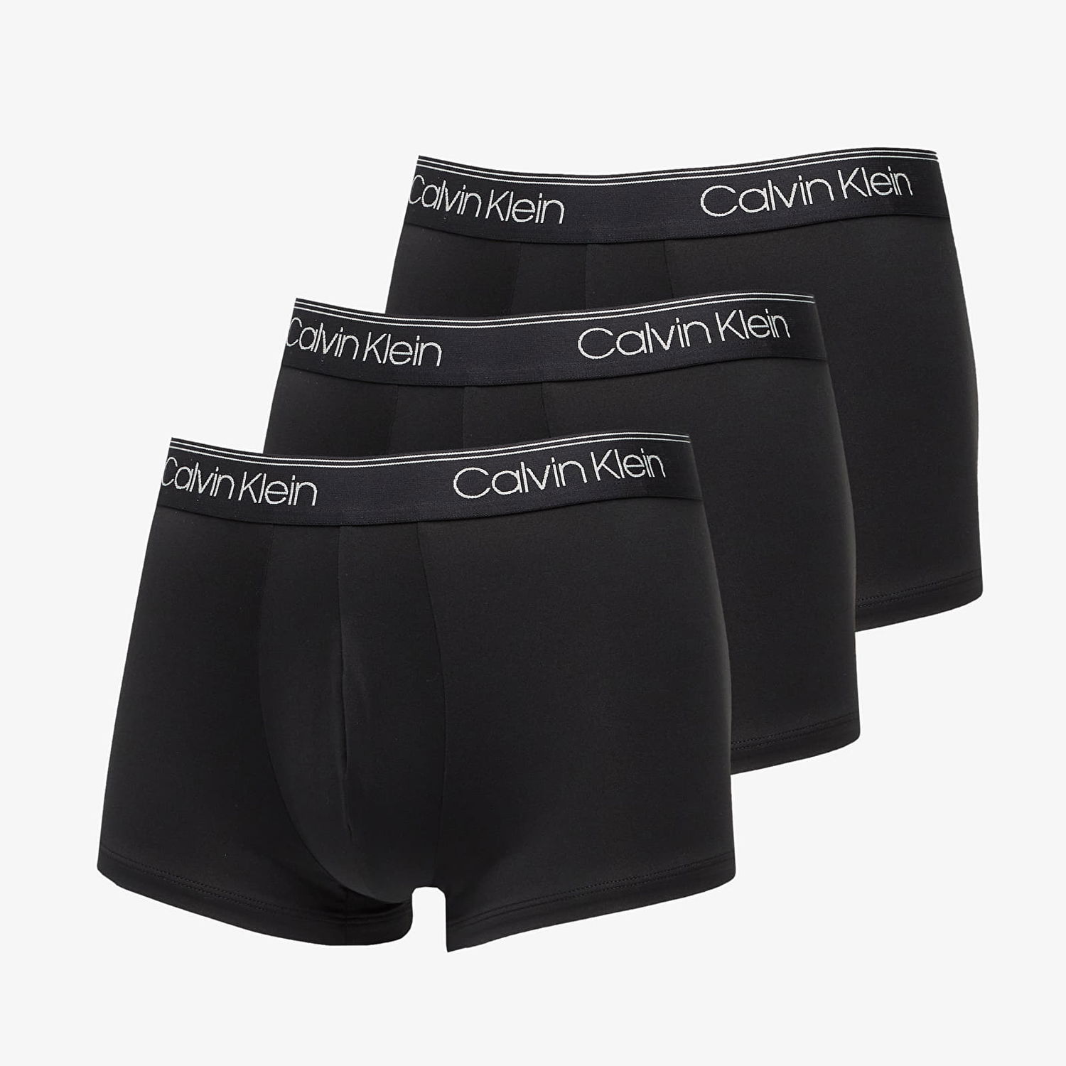 Боксерки CALVIN KLEIN Microfiber Stretch-Low Rise Boxer 3-Pack Черно | NB2569A UB1, 0