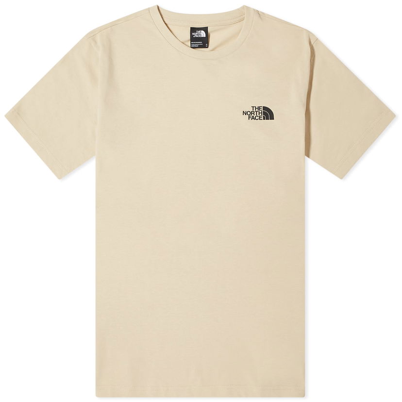 Тениска The North Face Simple Dome T-Shirt Бежово | NF0A87NG3X41