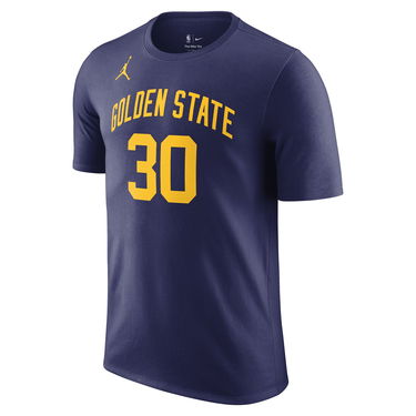 Тениска Jordan Stephen Curry State Warriors 2022/23 Statement Edition Name & Number T-Shirt Тъмно синьо | DV5772-422, 0