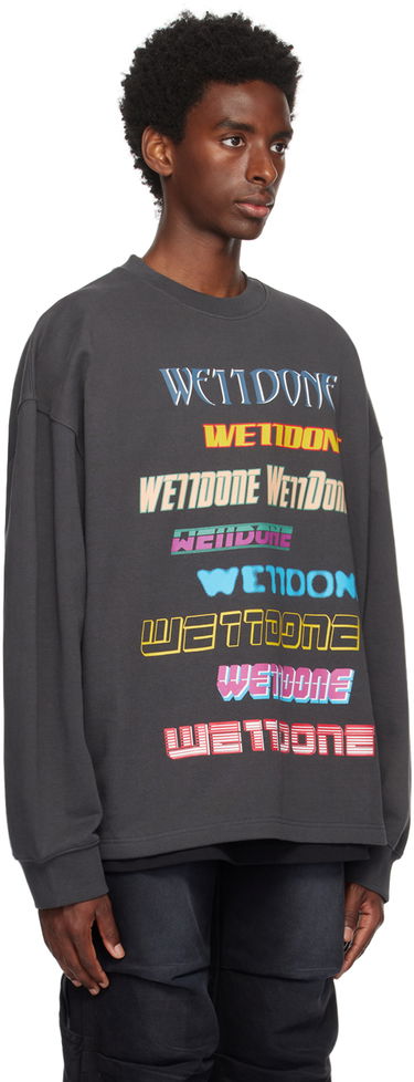 Суитчър We11done We11done Graphic Sweatshirt Сиво | WD-TP5-19-114-U-CH, 1