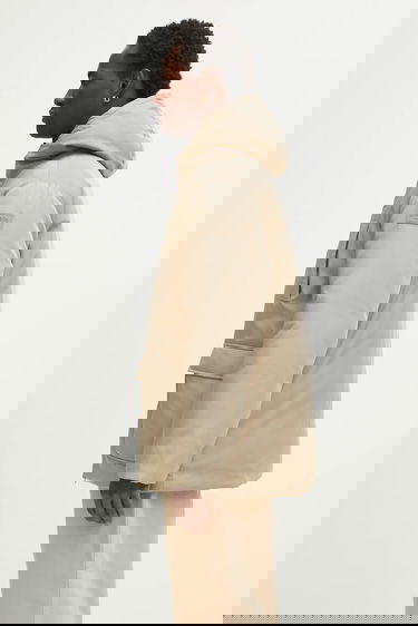 Парка MAISON KITSUNÉ Quilted Parka Бежово | PM02212WW9070, 1