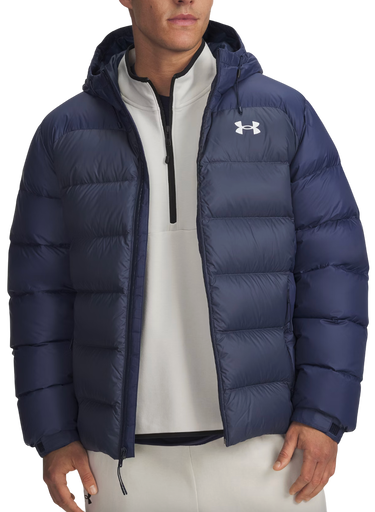 Пухо яке Under Armour Sportswear Down Hooded Puffer Jacket Тъмно синьо | 6006357-408, 0