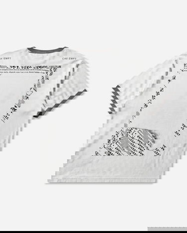 Тениска Cav Empt MD Gravitational Ringer T-Shirt Бяло | CES28T19 WHITE, 2