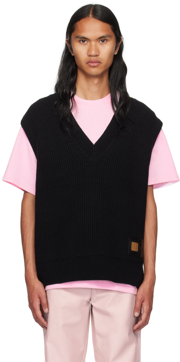 Жилетка JW Anderson Black Sim Card Vest Черно | KW0946-YN0170, 0
