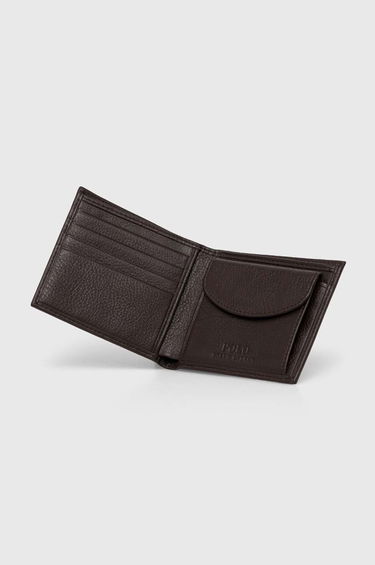 Портфейл Polo by Ralph Lauren SMOOTH LEATHER C-WALLET Кафяво | 405914235001=405526127001, 3