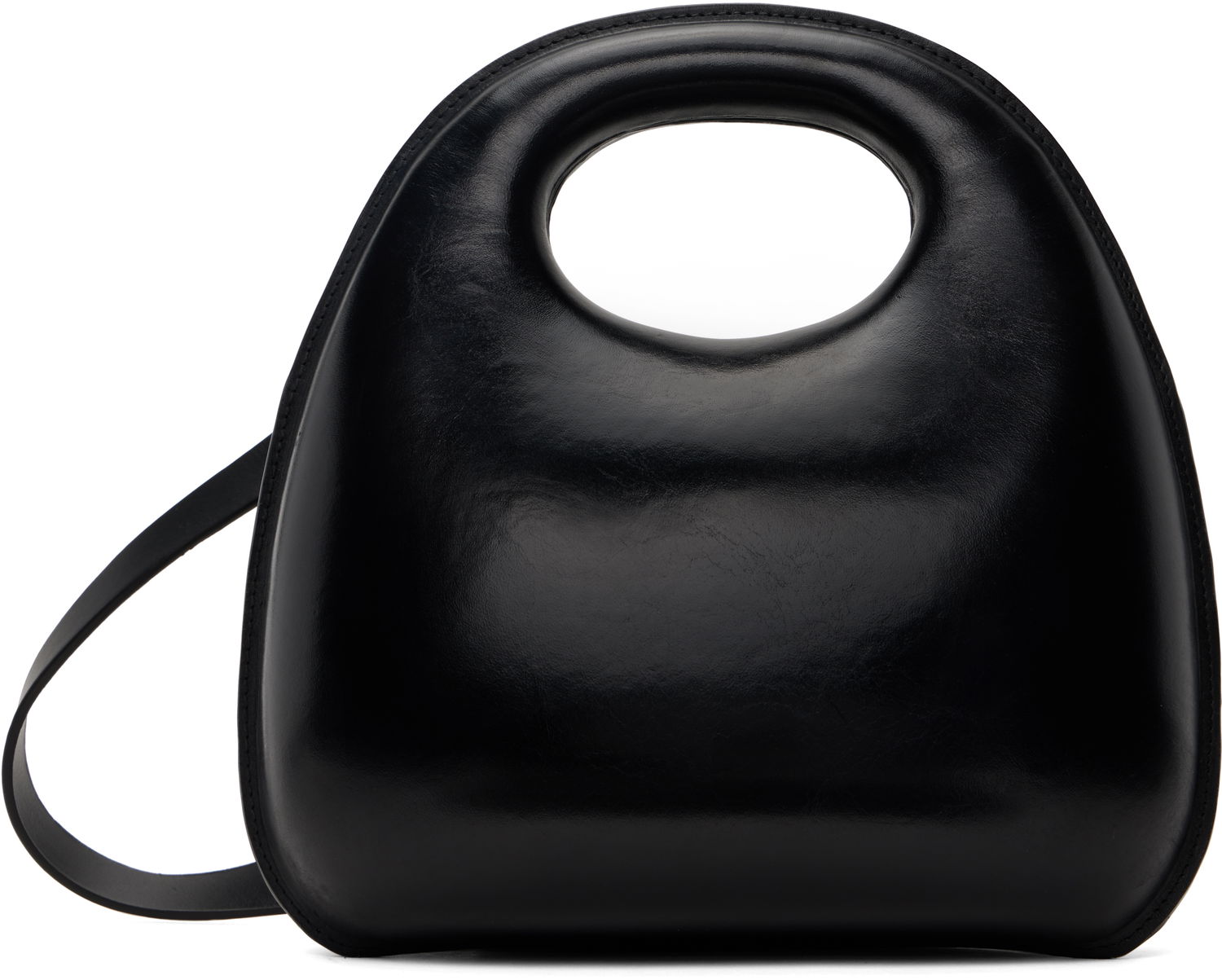 Дамска чанта LEMAIRE LEMAIRE Egg Shoulder Bag Черно | BG248 LL111, 0