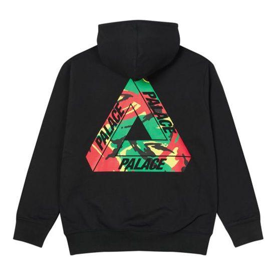 Суитчър Palace Back Logo Printed Hoodie Черно | P19HD069, 0