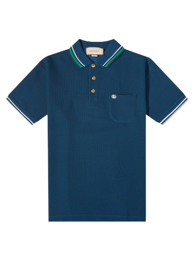 Tipped Logo Polo Tee