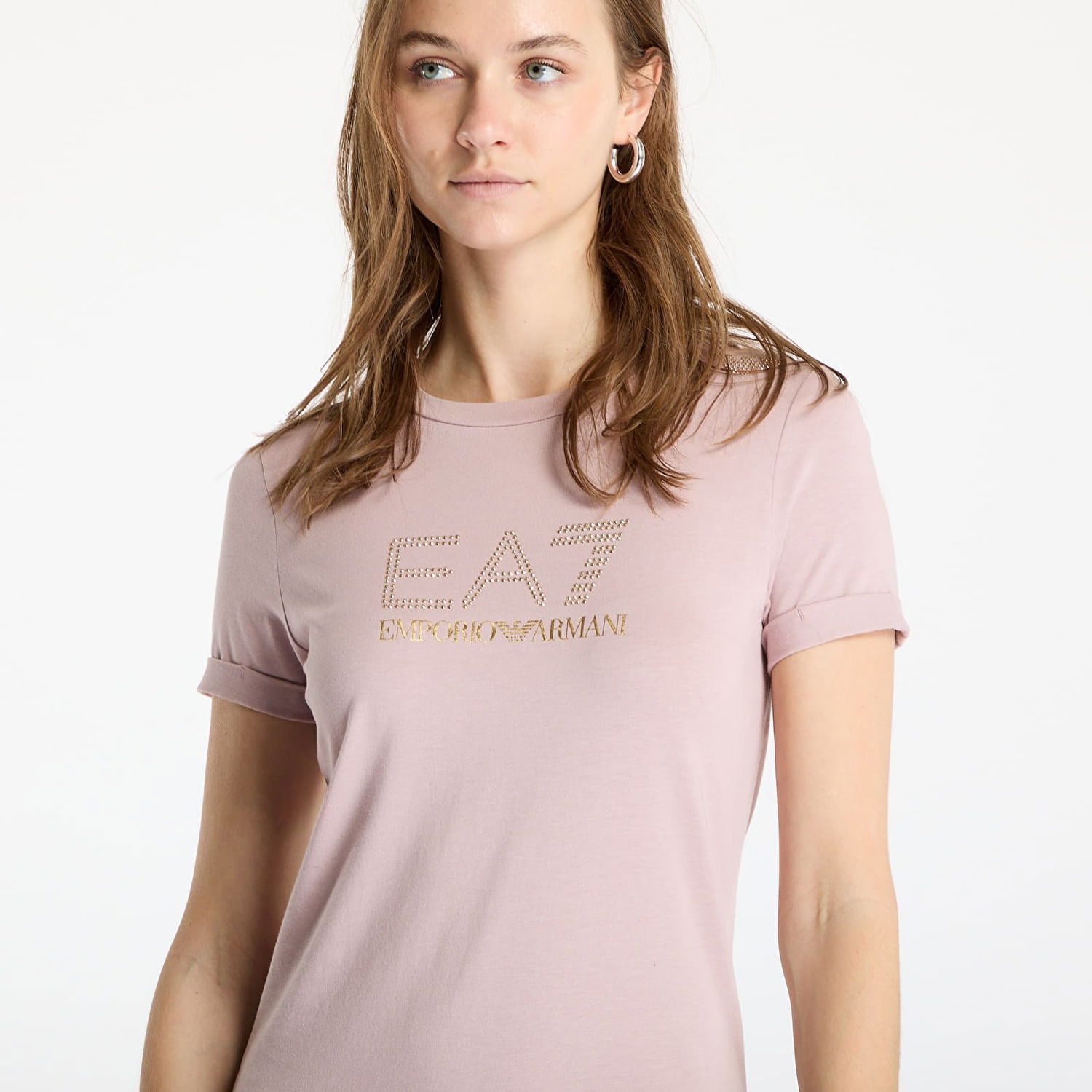 Pокля Emporio Armani EA7 Emporio Armani Train Evolution Short Sleeve Dress Розово | 7W000478AF12500U4079, 1