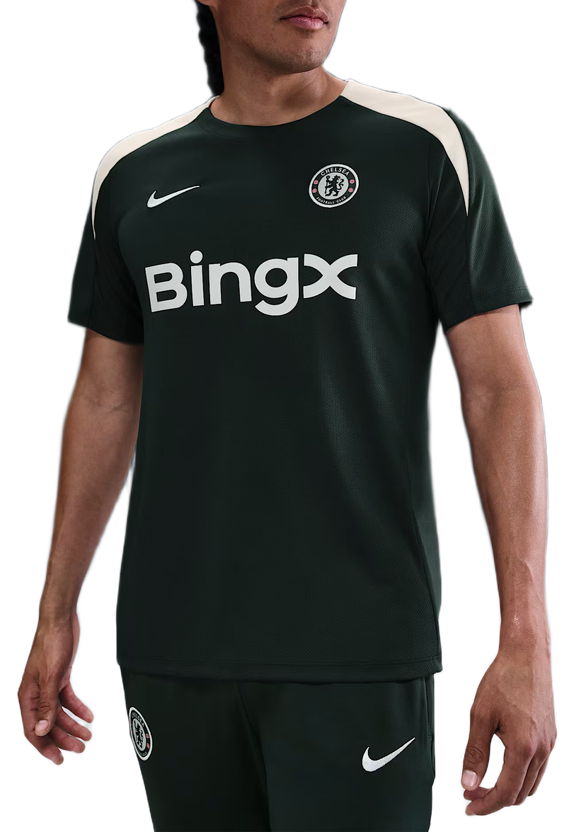 Тениска Nike Chelsea FC Strike Short Sleeve Top 2025/26 Зелено | hj7750-347