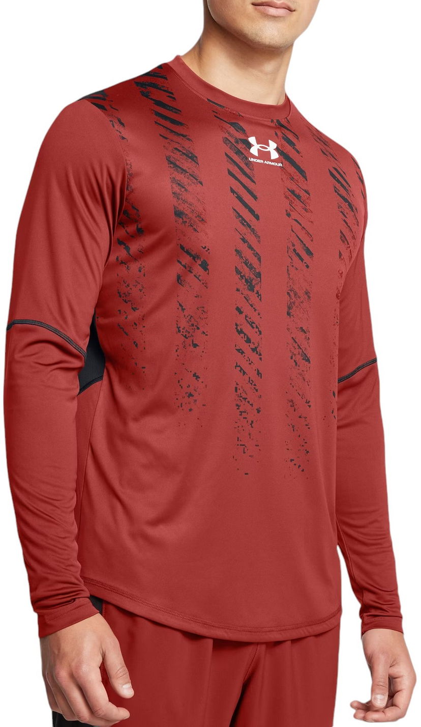 Фланелка Under Armour UA M s Ch. Pro Long Sleeve Jersey Червено | 1387161-840