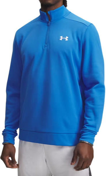Суитчър Under Armour Under Armour Fleece 1/4 Zip Top Синьо | 1373358-402, 0