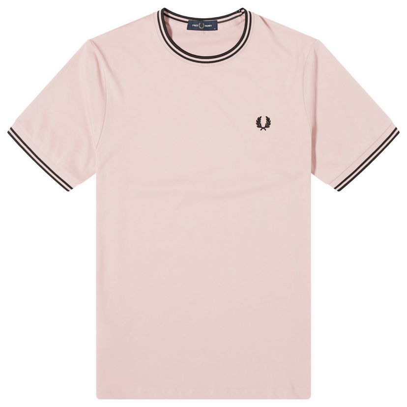 Тениска Fred Perry Twin Tipped Розово | M1588-T89