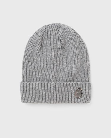 Шапка BAPE A BATHING APE One Point Knit Cap Сиво | 001HTK801304M GRA, 2