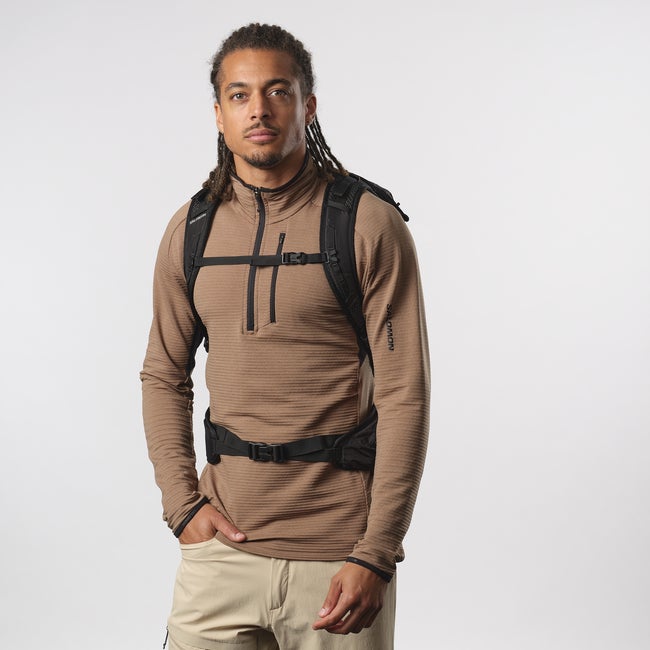 Пуловер Salomon Trailblazer 30 Hiking Backpack Кафяво | LC2183200, 0