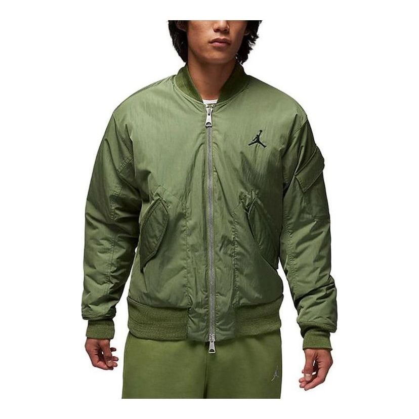 Яке бомбър Jordan Essentials Renegade Bomber Jacket Зелено | FB7317-340