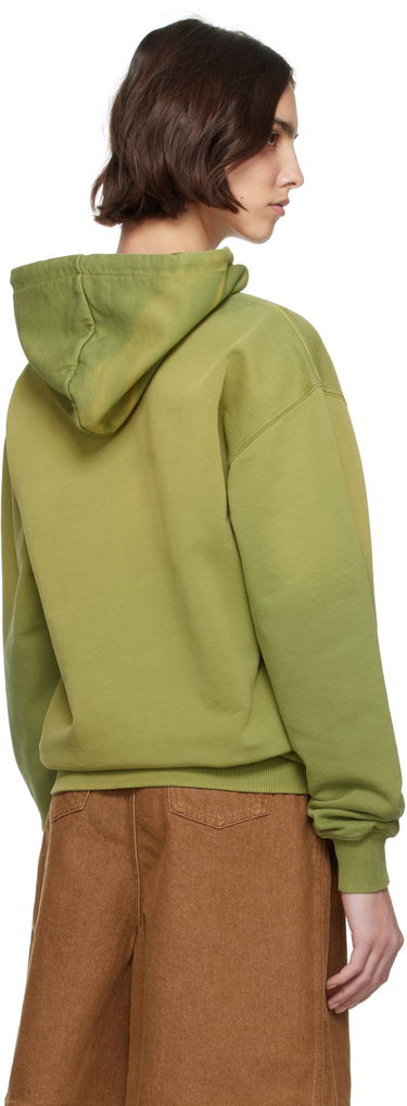 Суитчър JW Anderson JW Anderson Dip Dye Hoodie Зелено | JW0237-PG1801, 2