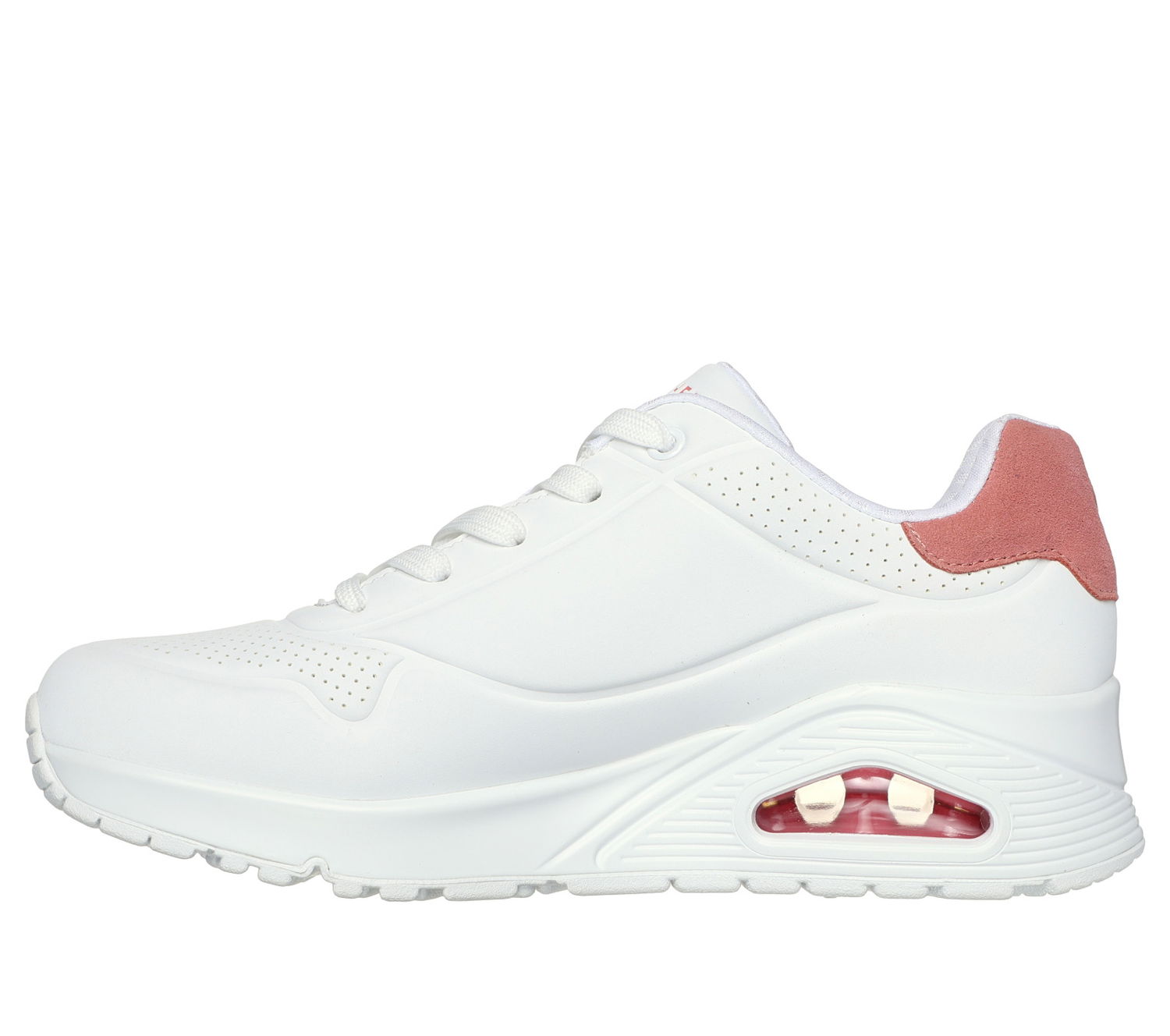 Кецове и обувки Skechers Uno Бяло | 177092-WCRL, 1