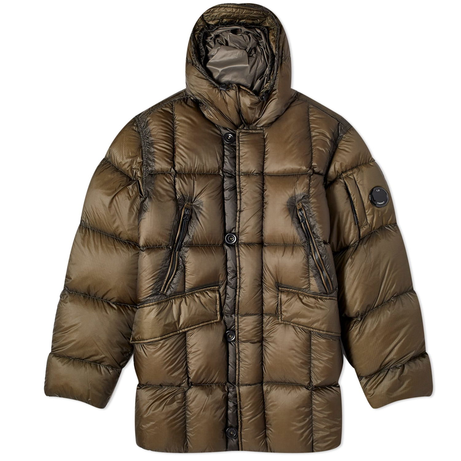Парка C.P. Company D.D Shell Down Parka Зелено | 15CMOW193A-006099A-670, 0