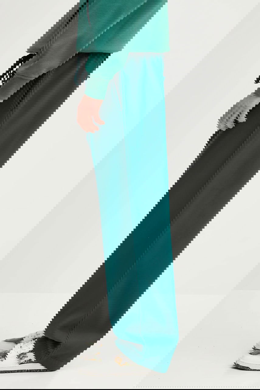 Панталони Carhartt WIP Floyde Drawstring Wide Leg Pant Зелено | I034816.2PBGD, 1