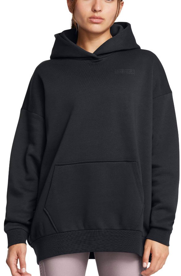 Суитчър Under Armour Icon Fleece Ultra Oversized Hoodie Черно | 1386501-001, 0