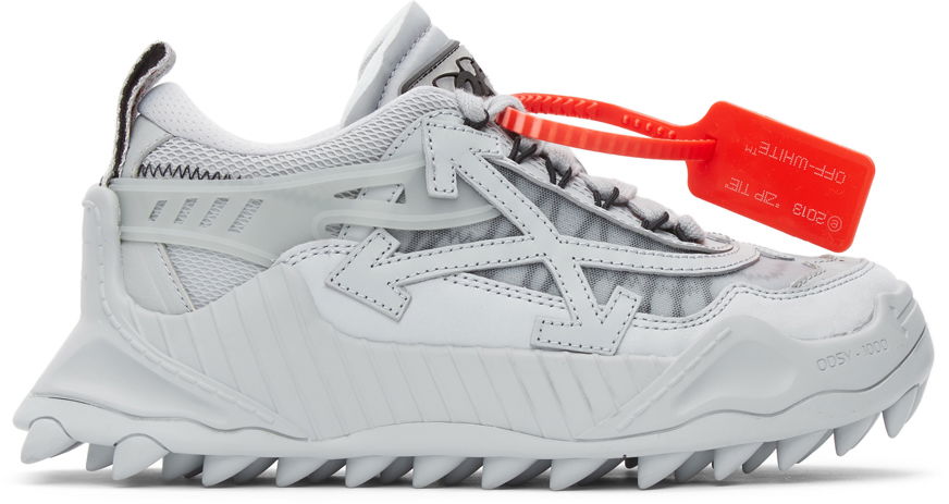 Кецове и обувки Off-White Grey Odsy-1000 Sneakers Сиво | OWIA180S21FAB0010505, 0