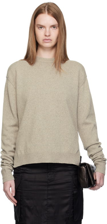 Пуловер Rick Owens Rick Owens Concordians Round Neck Sweater Бежово | RP02E4679 WSBR, 0