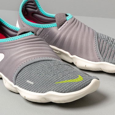 Кецове и обувки Nike Wmns Free Run Flyknit 3.0 Сиво | AQ5708-002, 4
