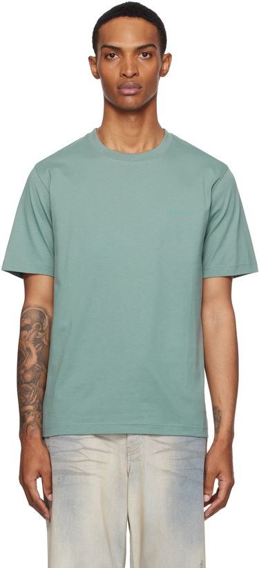 Тениска NORSE PROJECTS Norse Projects Johannes Organic Logo Print T-Shirt Зелено | N01-0684, 0